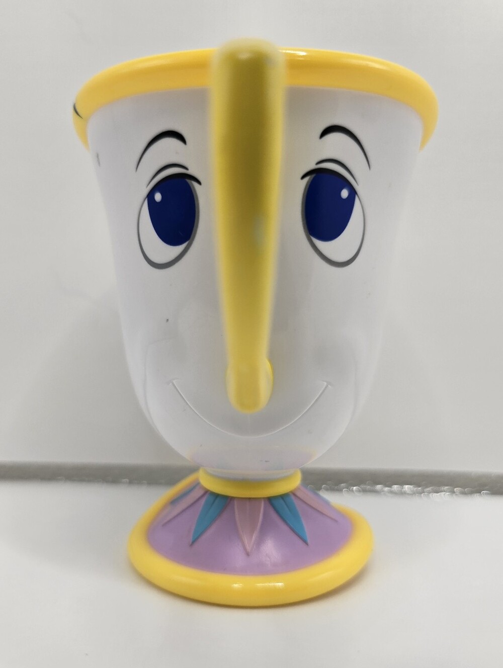 Disney Chip Tea Cup 12oz Beauty and The Beast Usable for Cold Beverages